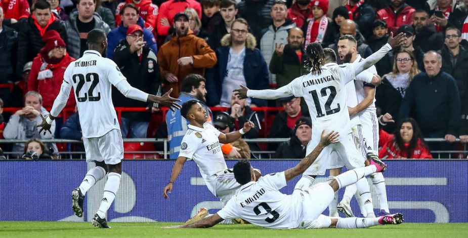 Real Madrid remonta y golea al Liverpool en octavos de final de la Champions