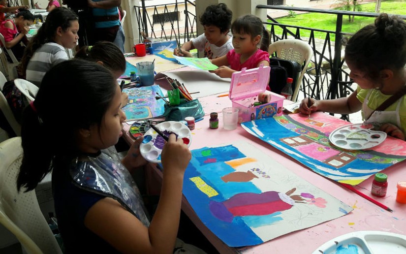 El arte, un recurso que favorece el aprendizaje de los niños nicaragüenses