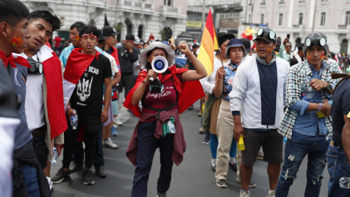 Nueva jornada de protestas contra Gobierno de Perú