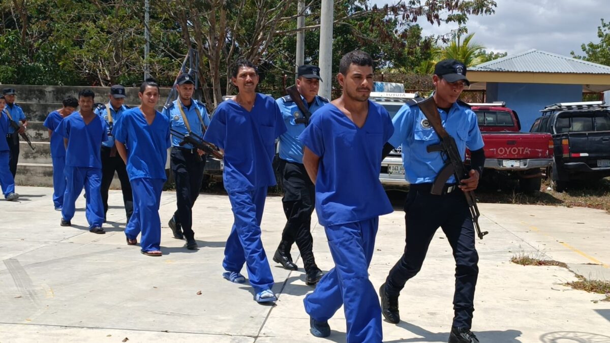 Capturan ocho delincuentes en Nueva Segovia