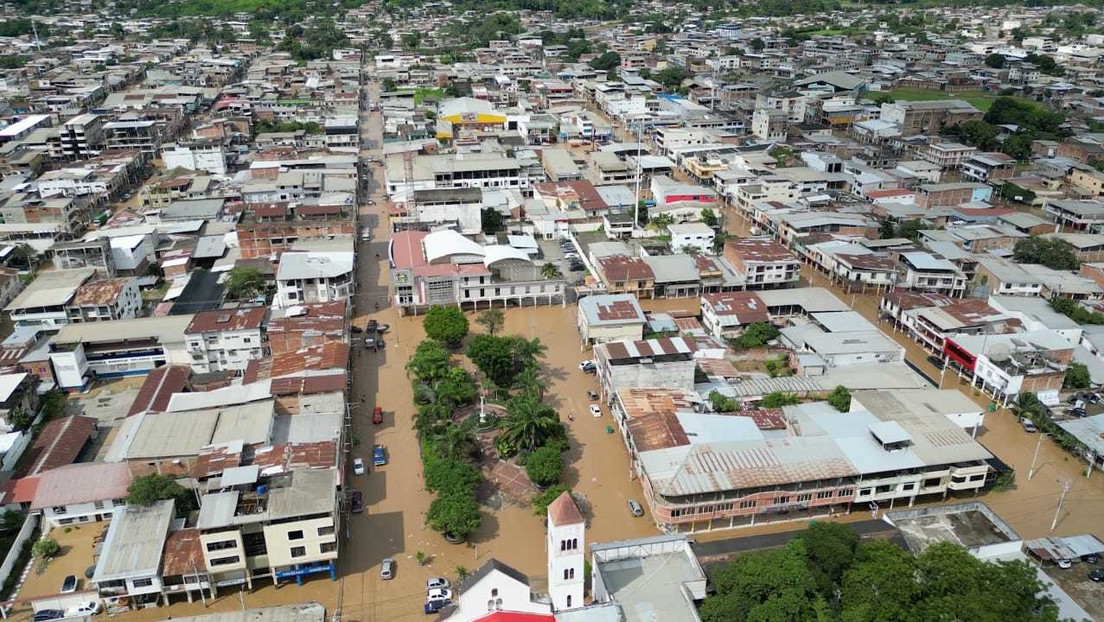 Lluvias dejan tres muertos y 2 mil familias afectadas en Cantón Chone, Ecuador