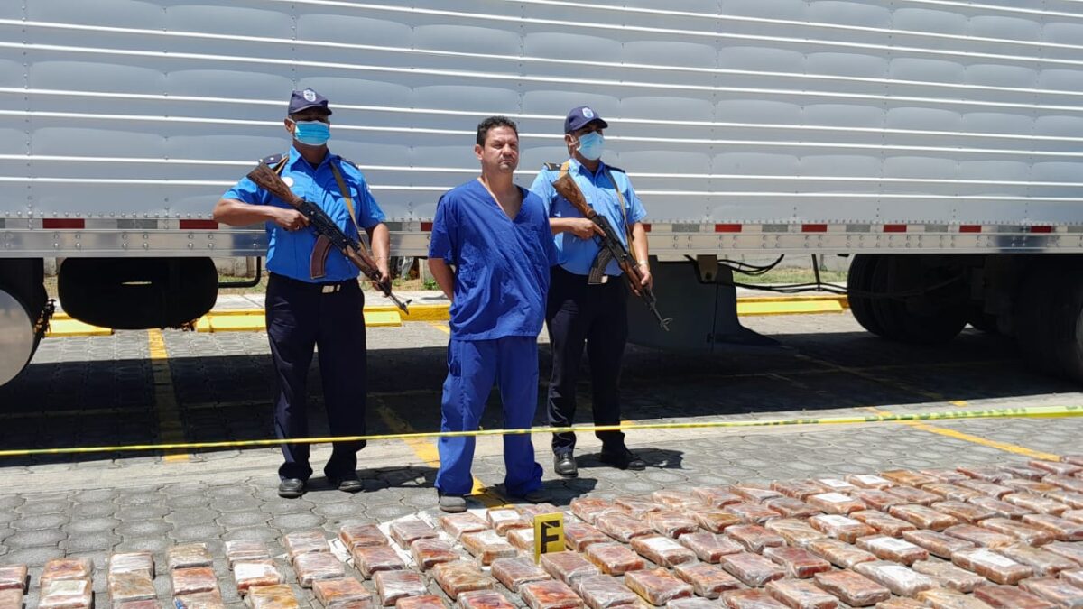 Policía Nacional incauta 400 kg de cocaína en Rivas