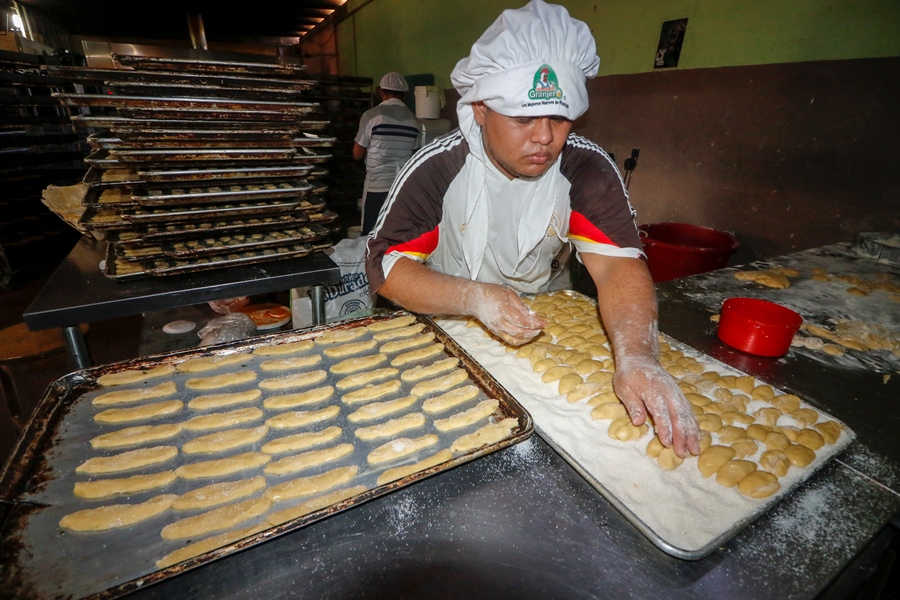 Precio del pan estable en Nicaragua, según empresarios del sector
