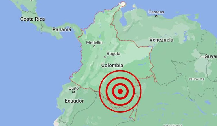 Sismo de magnitud 5,9 sacude gran parte de Colombia