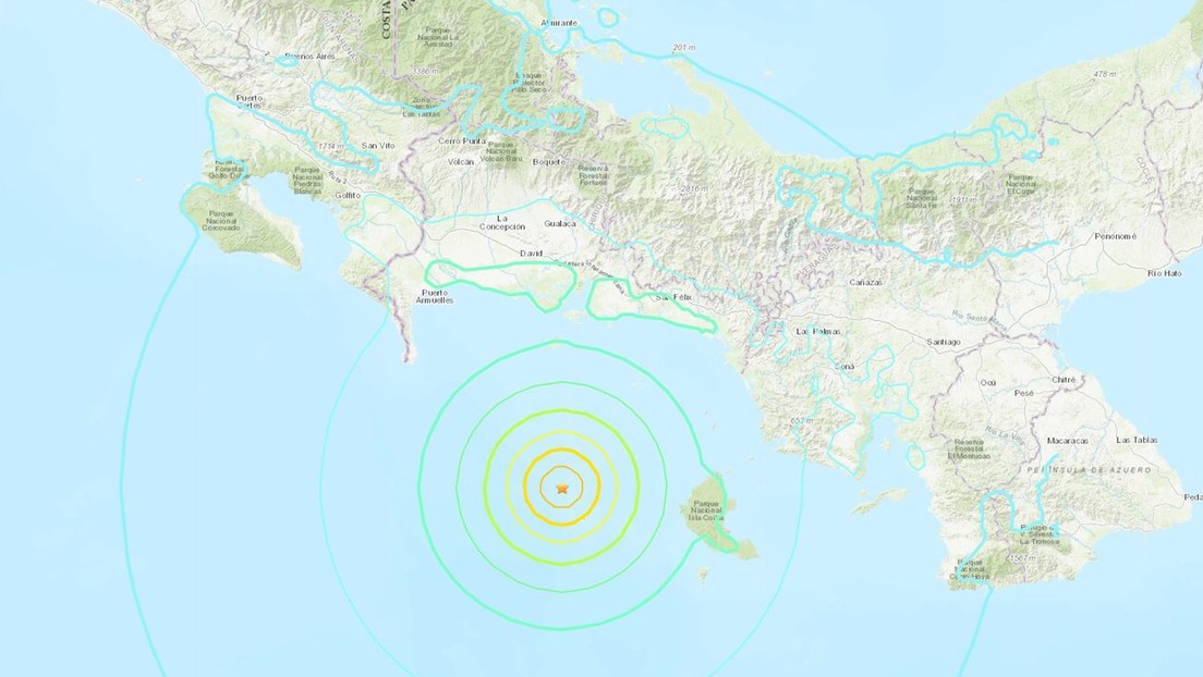 Fuerte sismo de magnitud 6,8 sacude Panamá