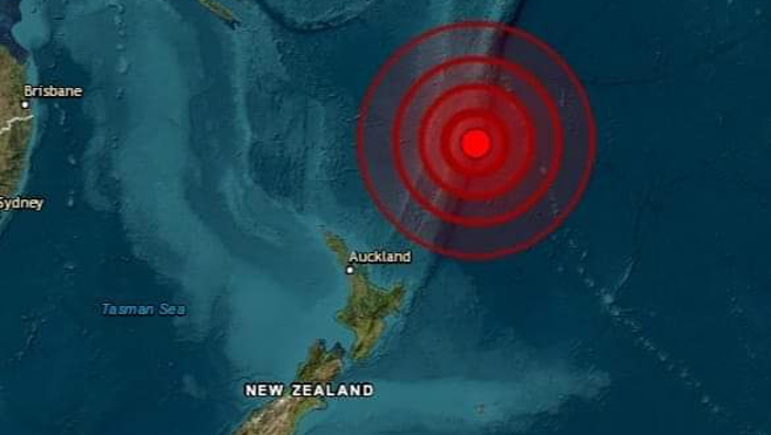 Terremoto de magnitud 7.3 sacude Nueva Zelanda