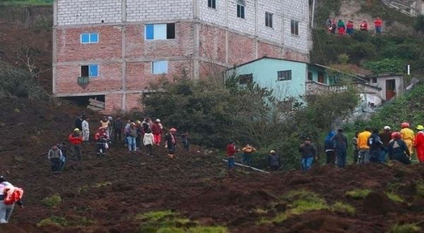 Sube cifra de muertos por alud en Chimborazo, Ecuador