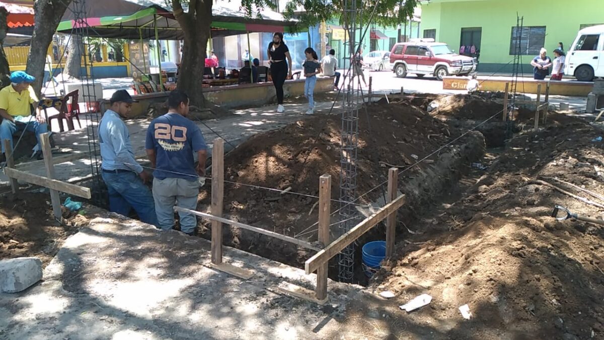 Inicia remodelación de Parque Universitario de Jinotepe