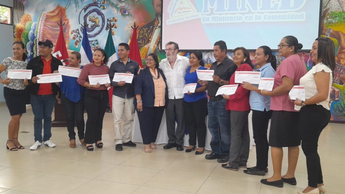 Gobierno de México brinda cooperación técnica a 12 escuelas nicaragüenses