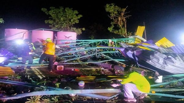 Siete muertos tras caída del techo de una escuela en Tailandia