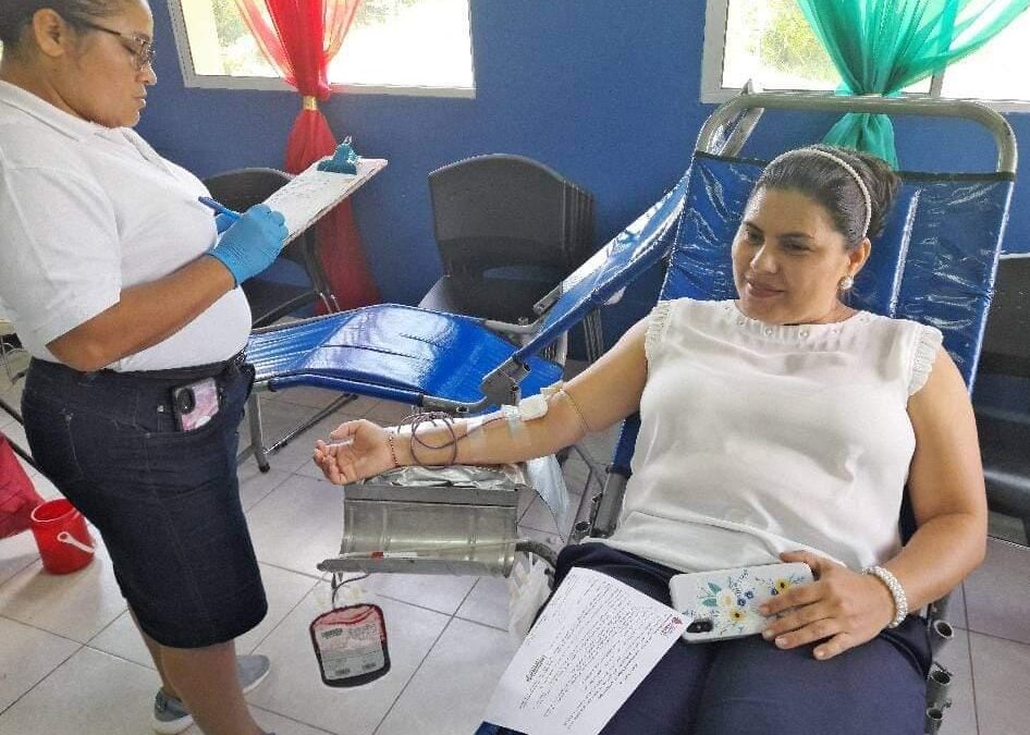 Las mujeres encabezan donaciones de sangre en Nicaragua