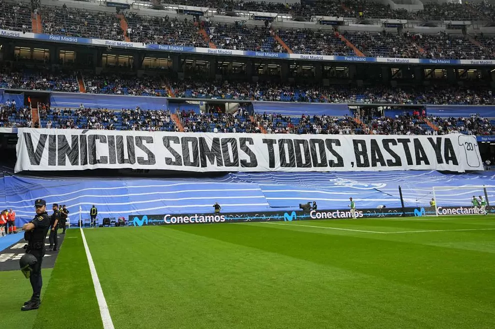 El mensaje de Vinicius tras el apoyo del Bernabéu ante el racismo recibido