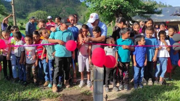 Comunidades beneficiadas agua potable