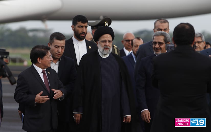 Llega Nicaragua Presidente Irán