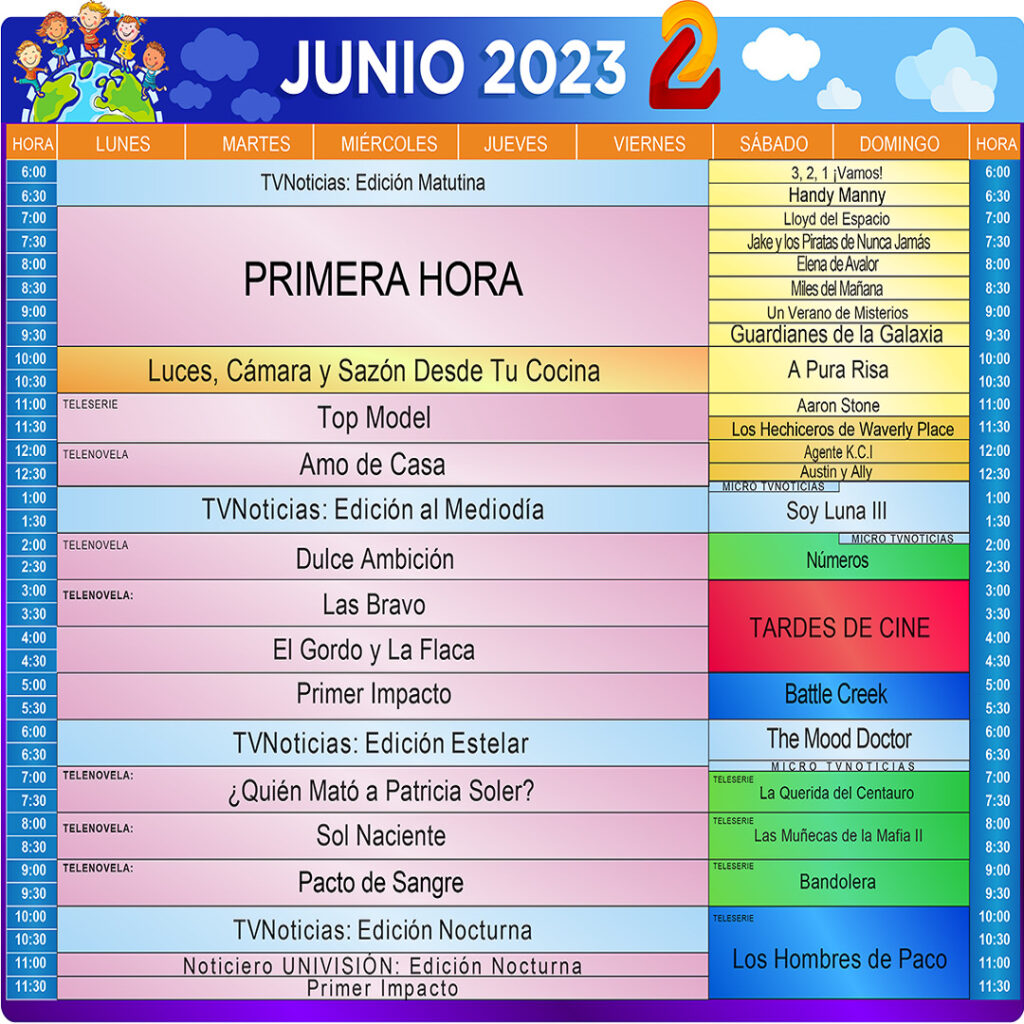 Programación Canal 2