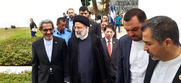 presidente iran, nicaragua. ebrahim,