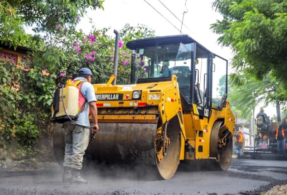 Programa revestimiento calles avanza