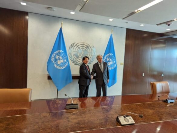 onu, naciones unidas, canciller de nicaragua, antonio guterres,