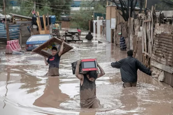 Tormentas Chile muertos