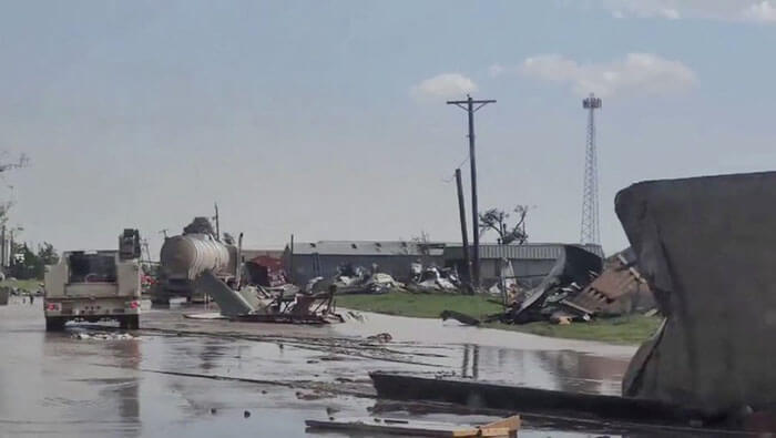 Tornado tres muertos Texas