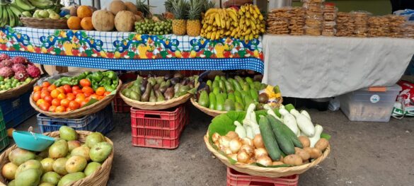 agricultores ofertan productos precios