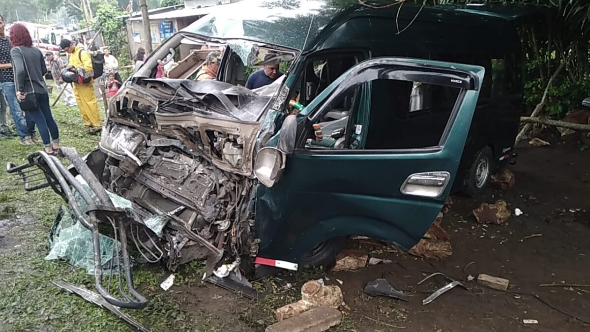 Varios pasajeros lesionados en accidente de tránsito en Carazo