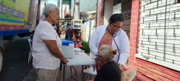 Clínica móvil barrio Managua