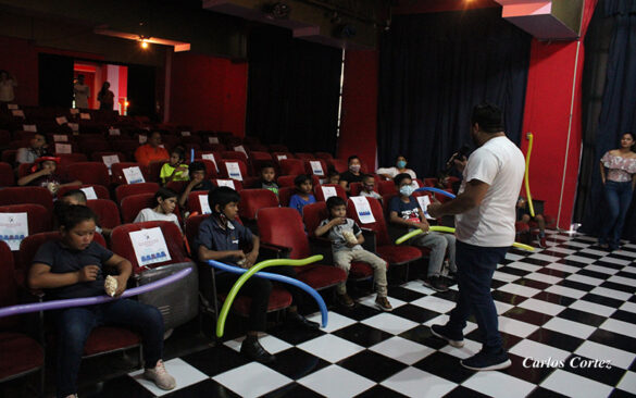 Inauguran curso cine niños