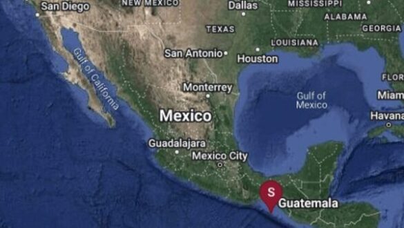 Reportan sismo Chiapas México