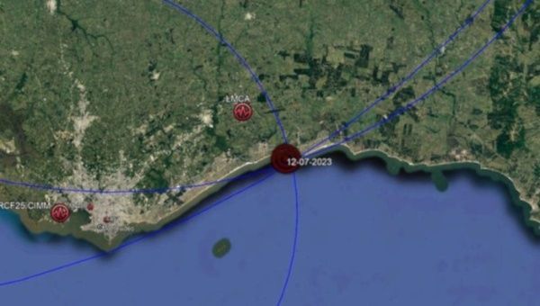 Reportan sismo sur Uruguay