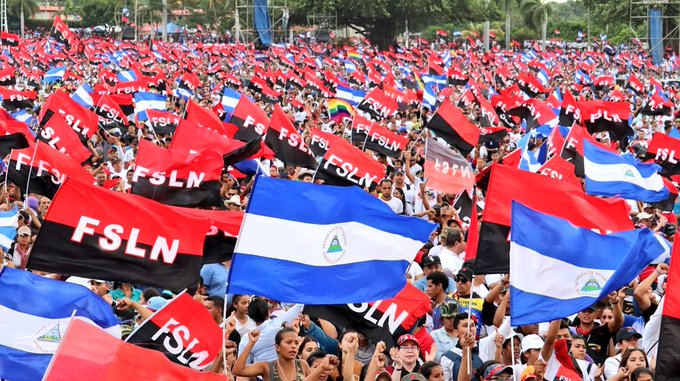 Saludos Nicaragua aniversario Revolución