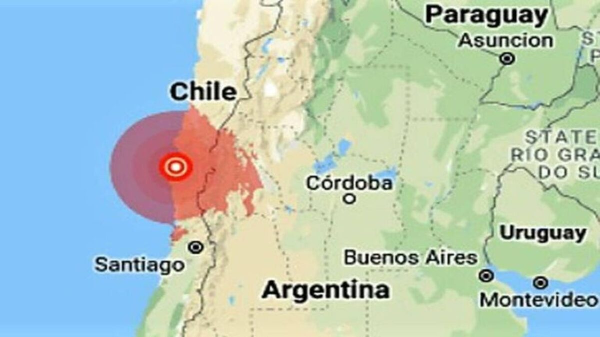Sismo afecta Chile Argentina