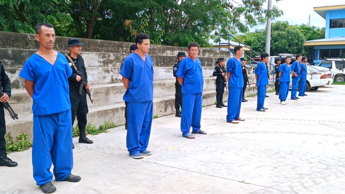 policia, policia nicaragua, delincuentes capturados,