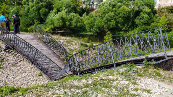 muerto derrumbarse puente Rusia