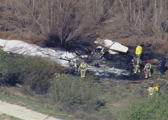 muertos estrellarse avioneta California