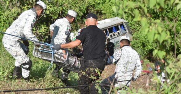 Caída autobús barranco muertos 1