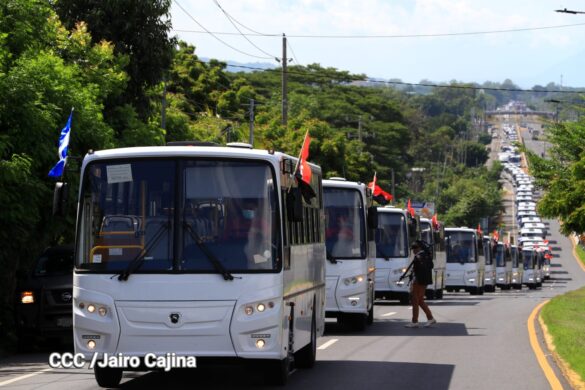 buses, rusia, nicaragua,