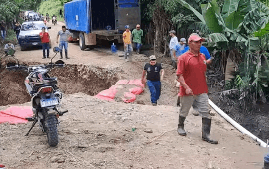 Honduras comunidades incomunicadas lluvias