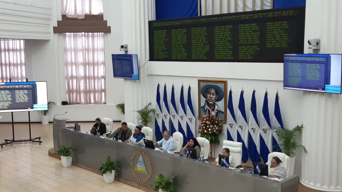 Parlamento Nicaragüenses condena uso de armas biológicas contra Rusia
