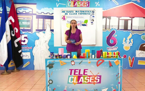 teleclases, mined, educacion, nicaragua,