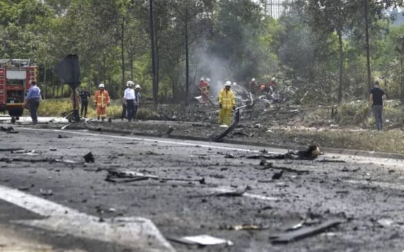 avion privado, malasia, accidente,