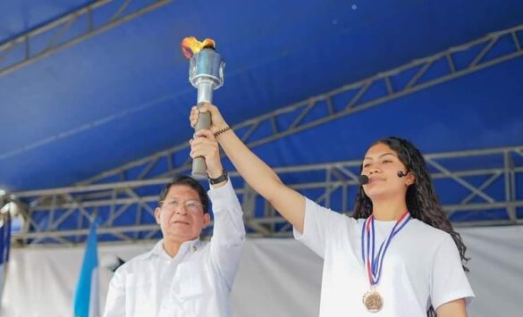 Antorcha Centroamericana libertad Nicaragua