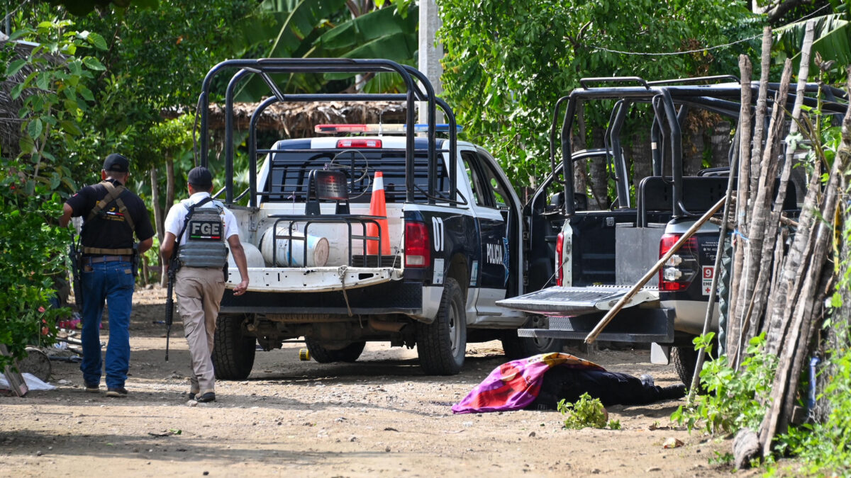 Policías mueren en una emboscada en el municipio de Coyuca
