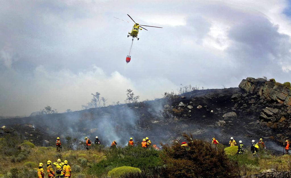 Australia combate incendios forestales 2