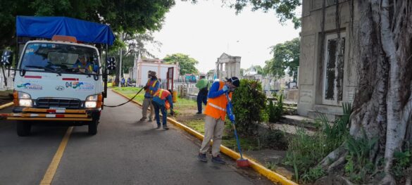 Alcaldía mantenimiento cementerios país