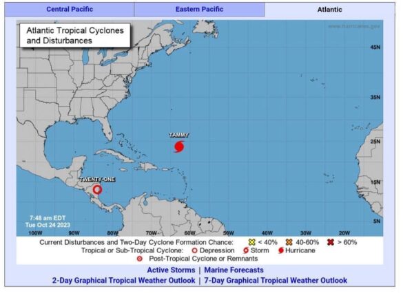 depresión Tropical dirige Matagalpa