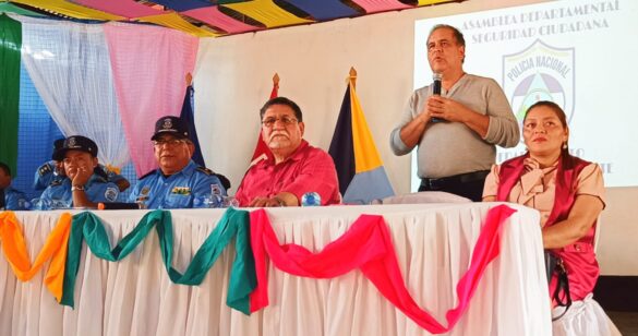 Nueva Segovia: Policía Nacional desarrolla asamblea con lideres en Jalapa