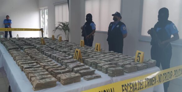 Policía Nacional incauta más de 2 millones de dólares en Chontales.