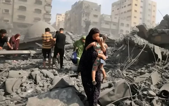 Niños Gaza Riesgo Hambre