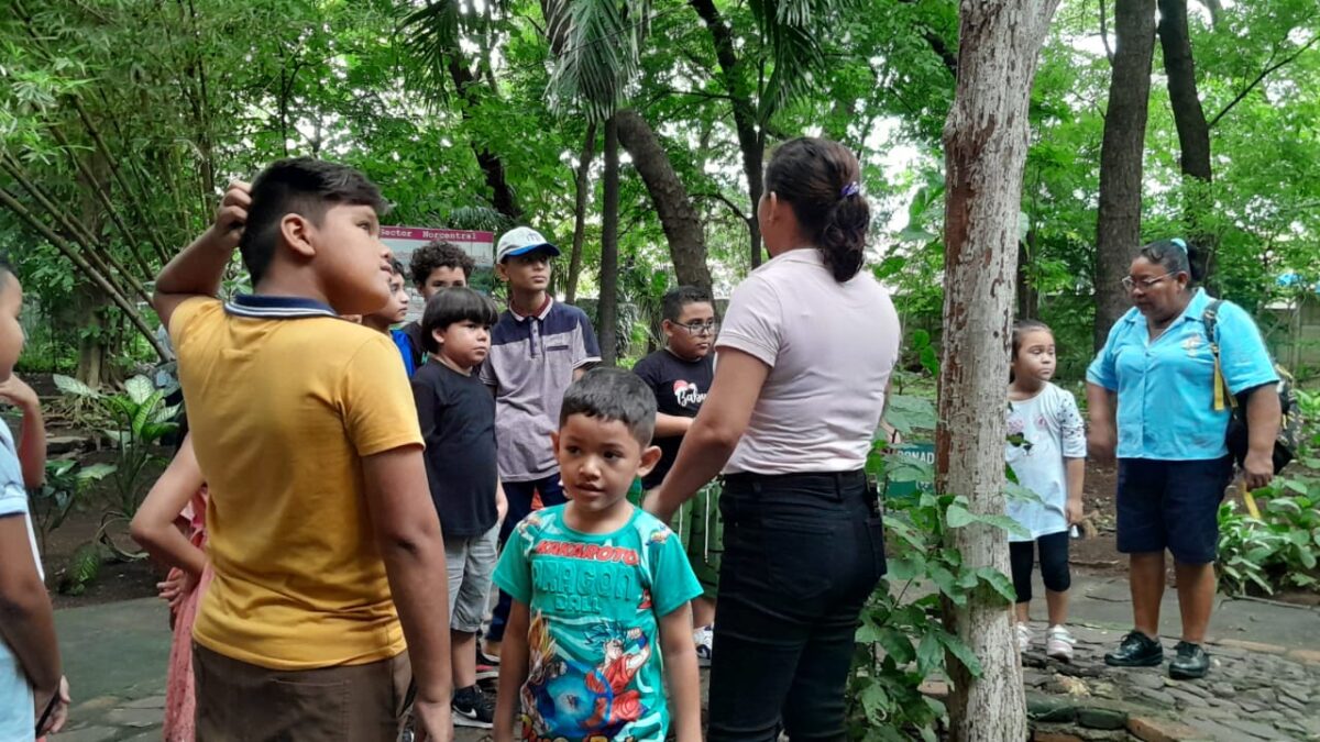 Managua: niños del distrito II aprenden a conservar el medio ambiente
